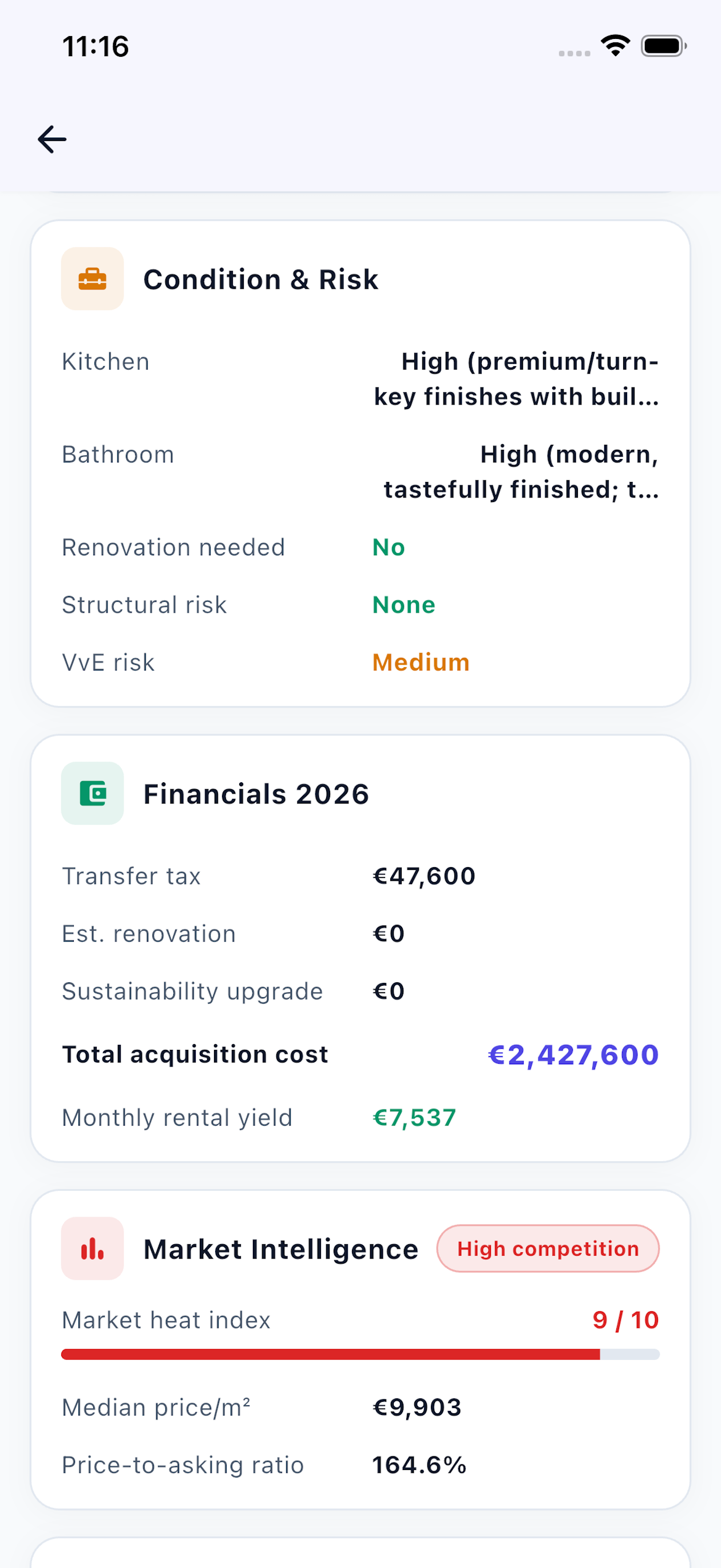 BidSense screenshot 3